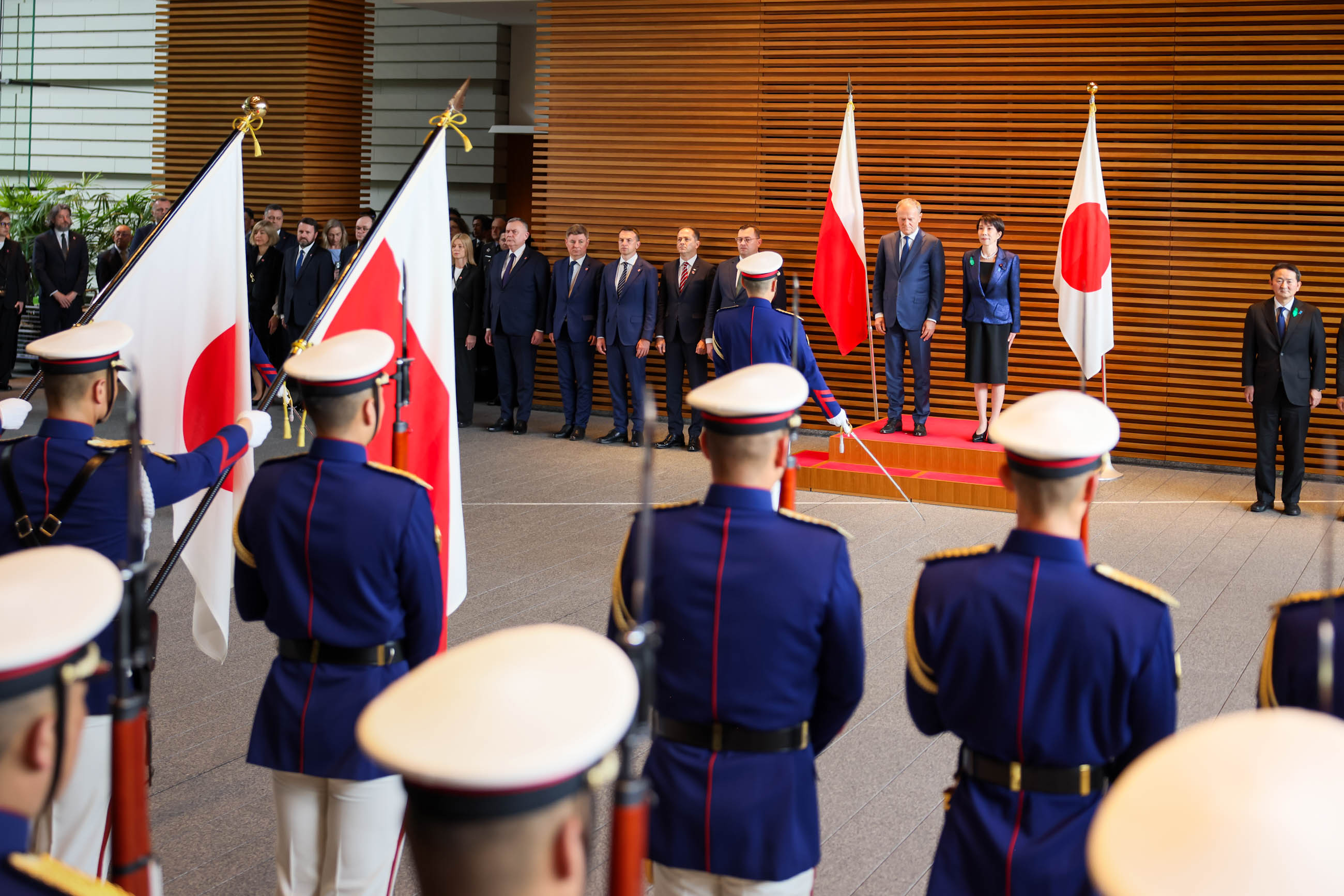 仪仗队的荣誉礼和迎宾仪式2