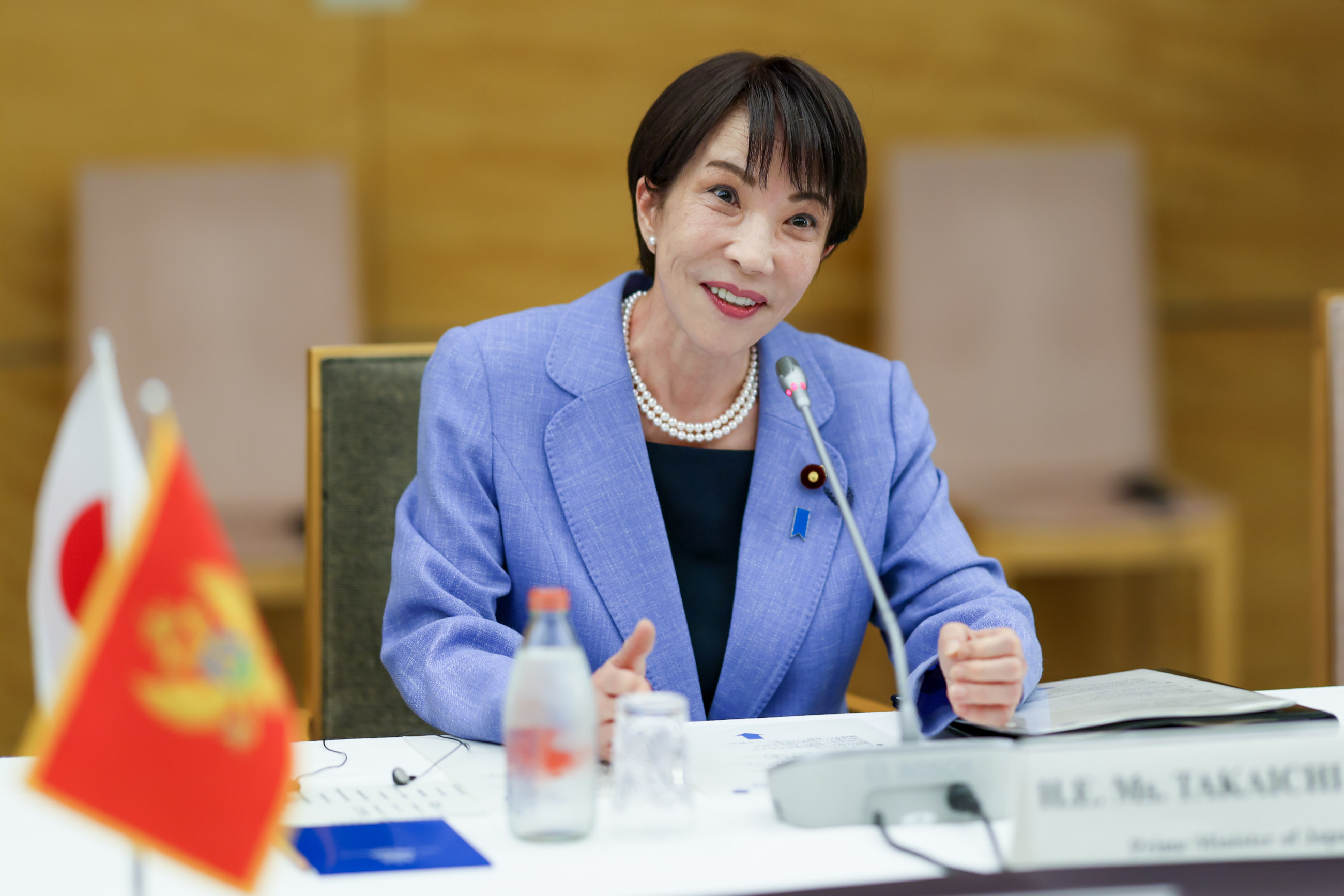 高市首相与米拉托维奇总统举行会谈7