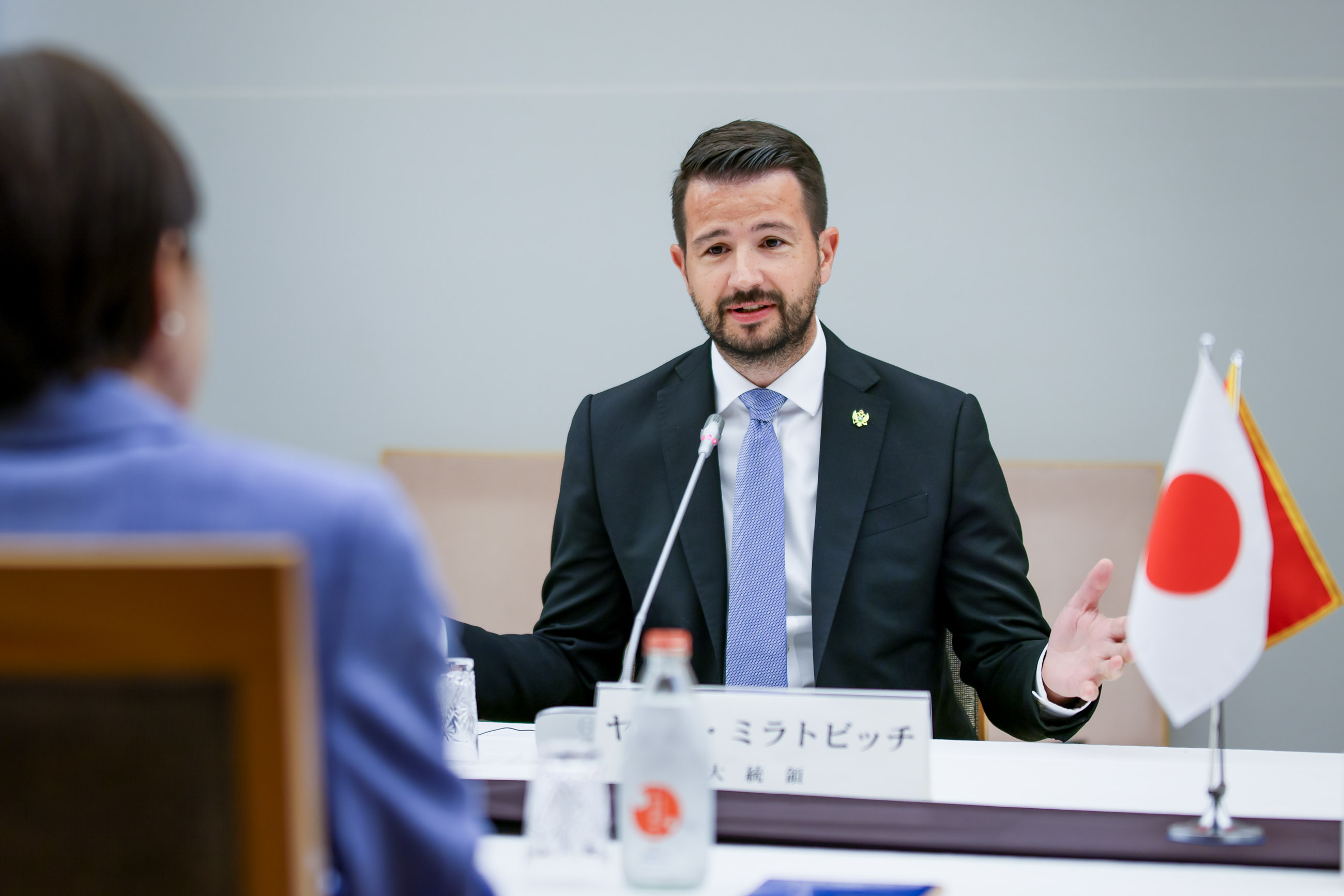 高市首相与米拉托维奇总统举行会谈9