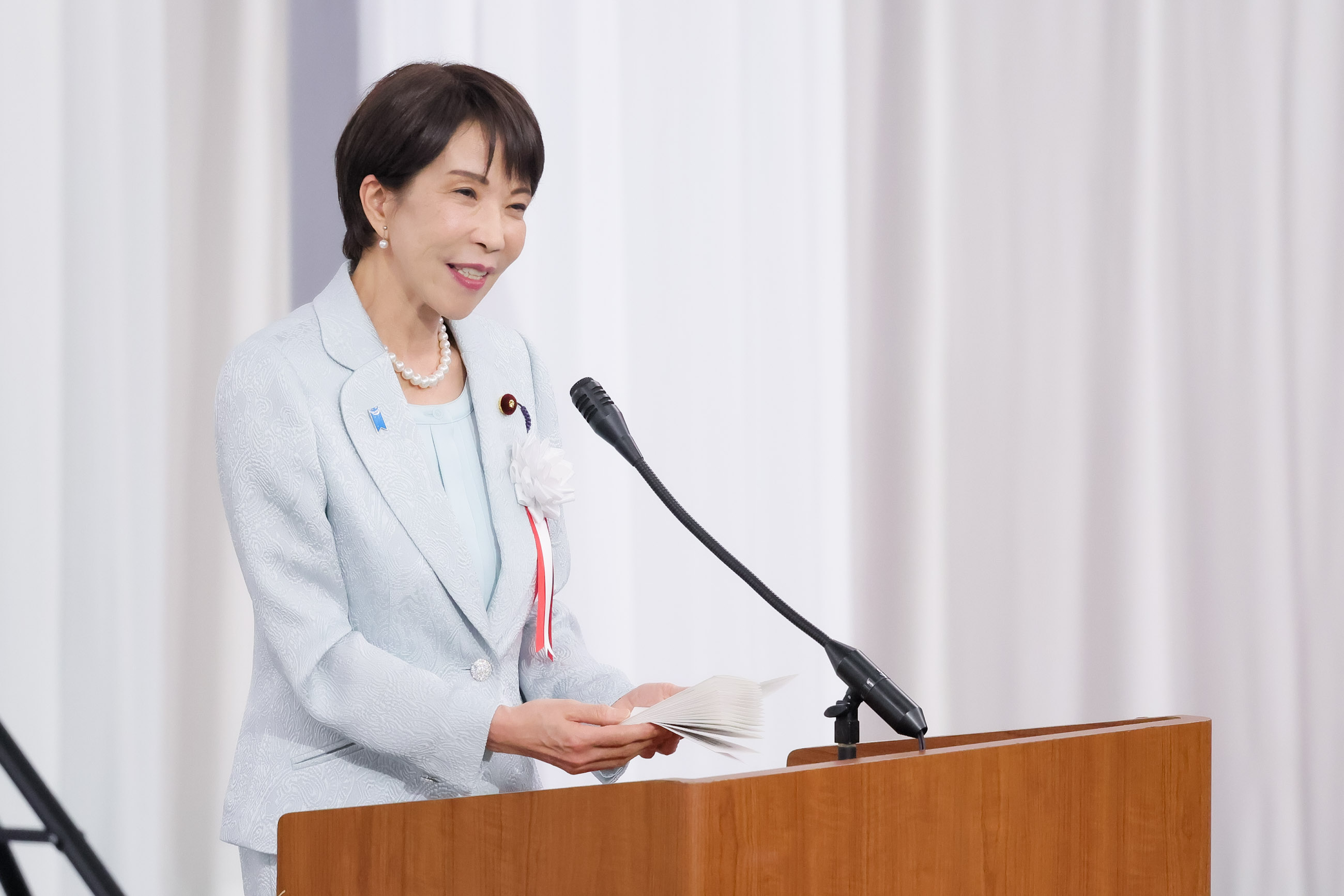 高市首相发表致辞8