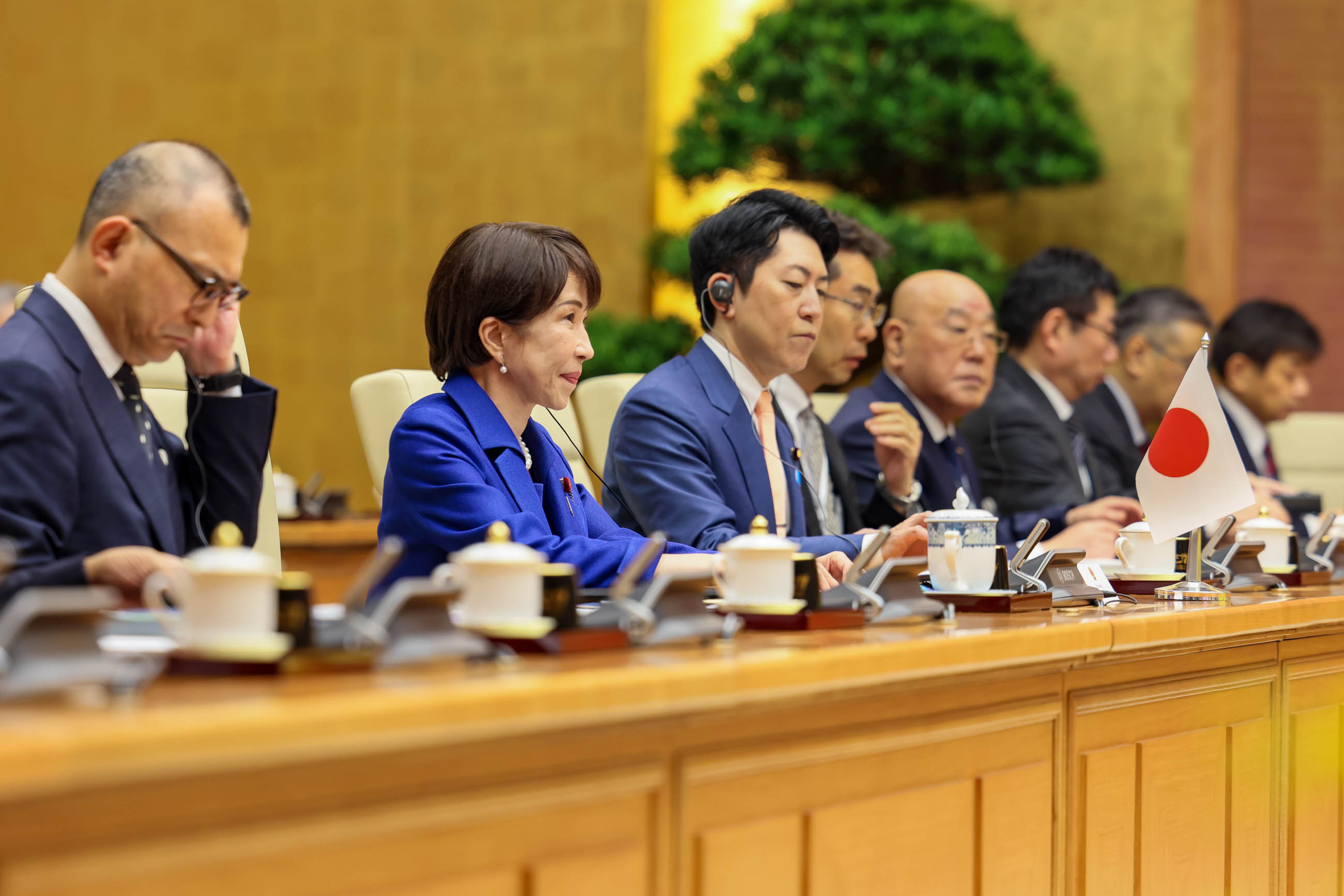 日・越南首脑会谈（扩大会议）2