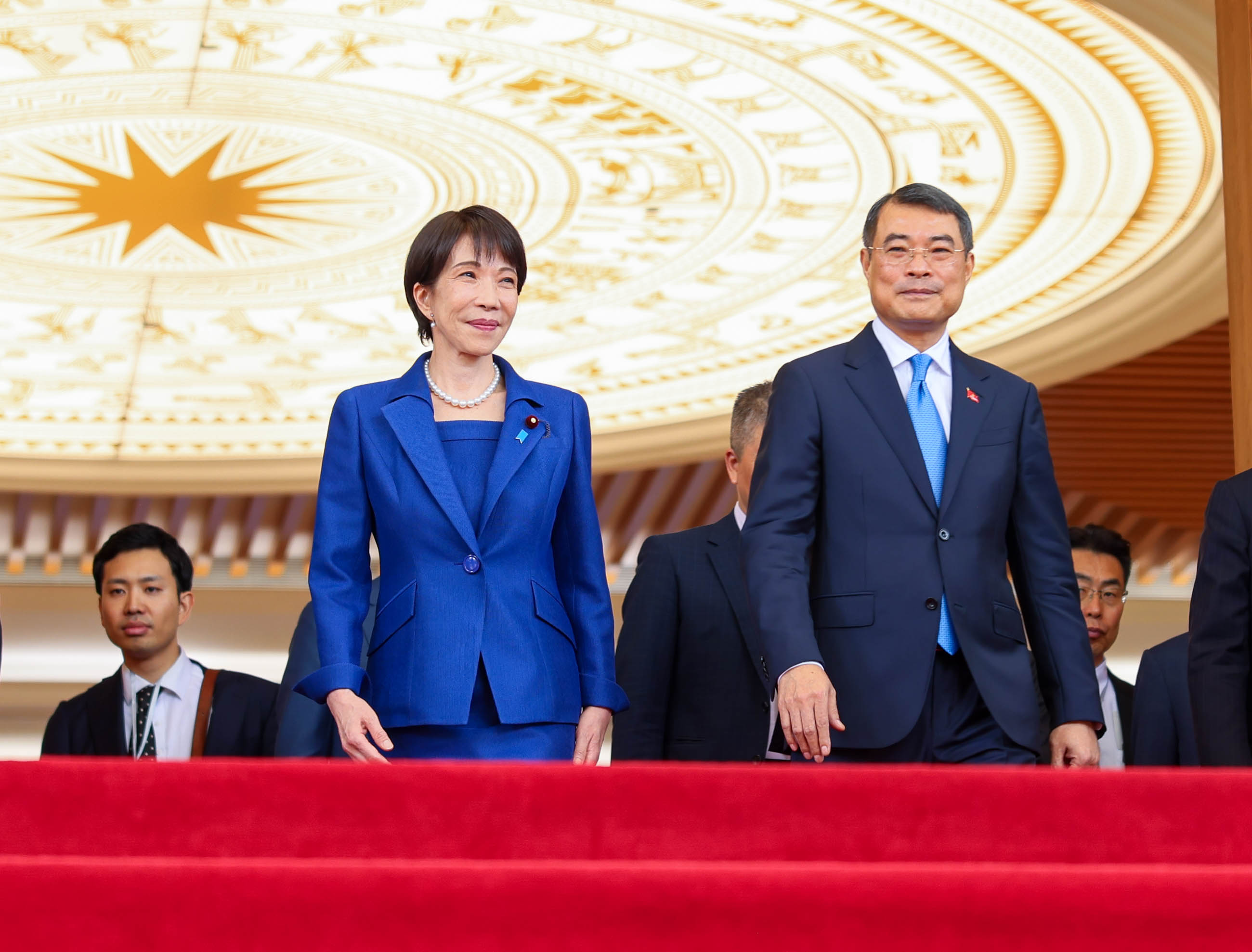 高市首相接受送行7