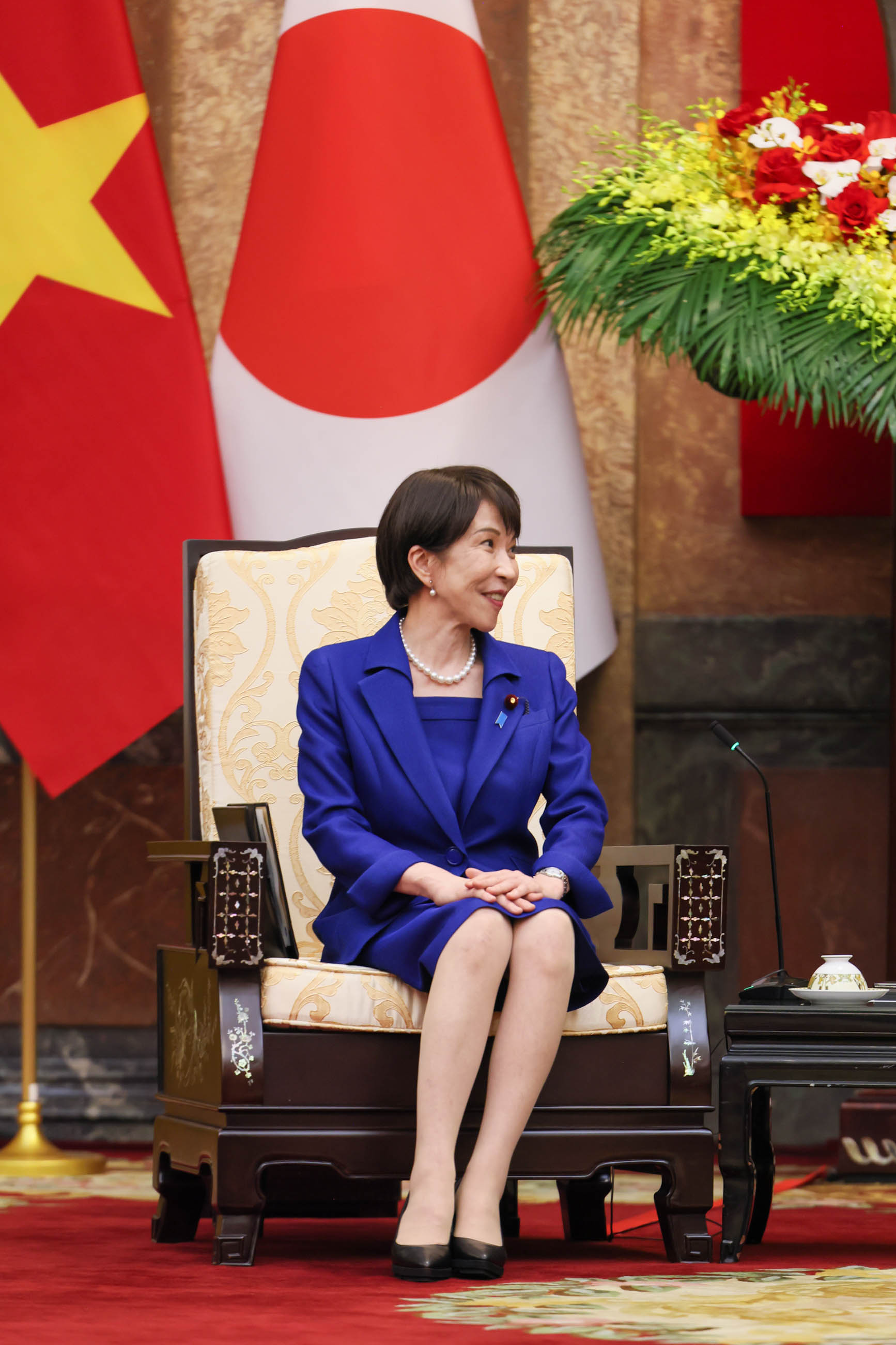 与苏林总书记兼国家主席举行会谈5