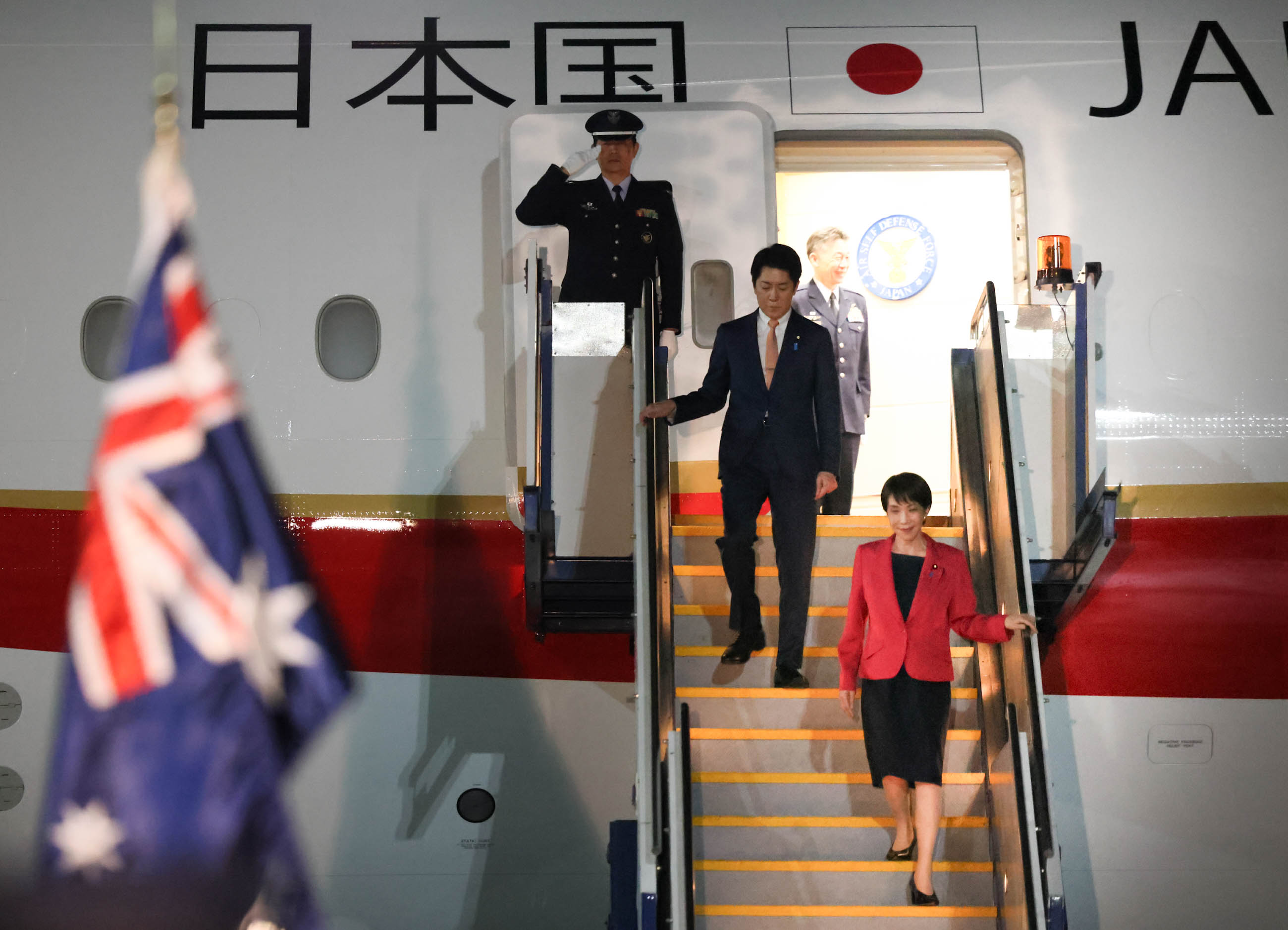 高市首相抵达澳大利亚3