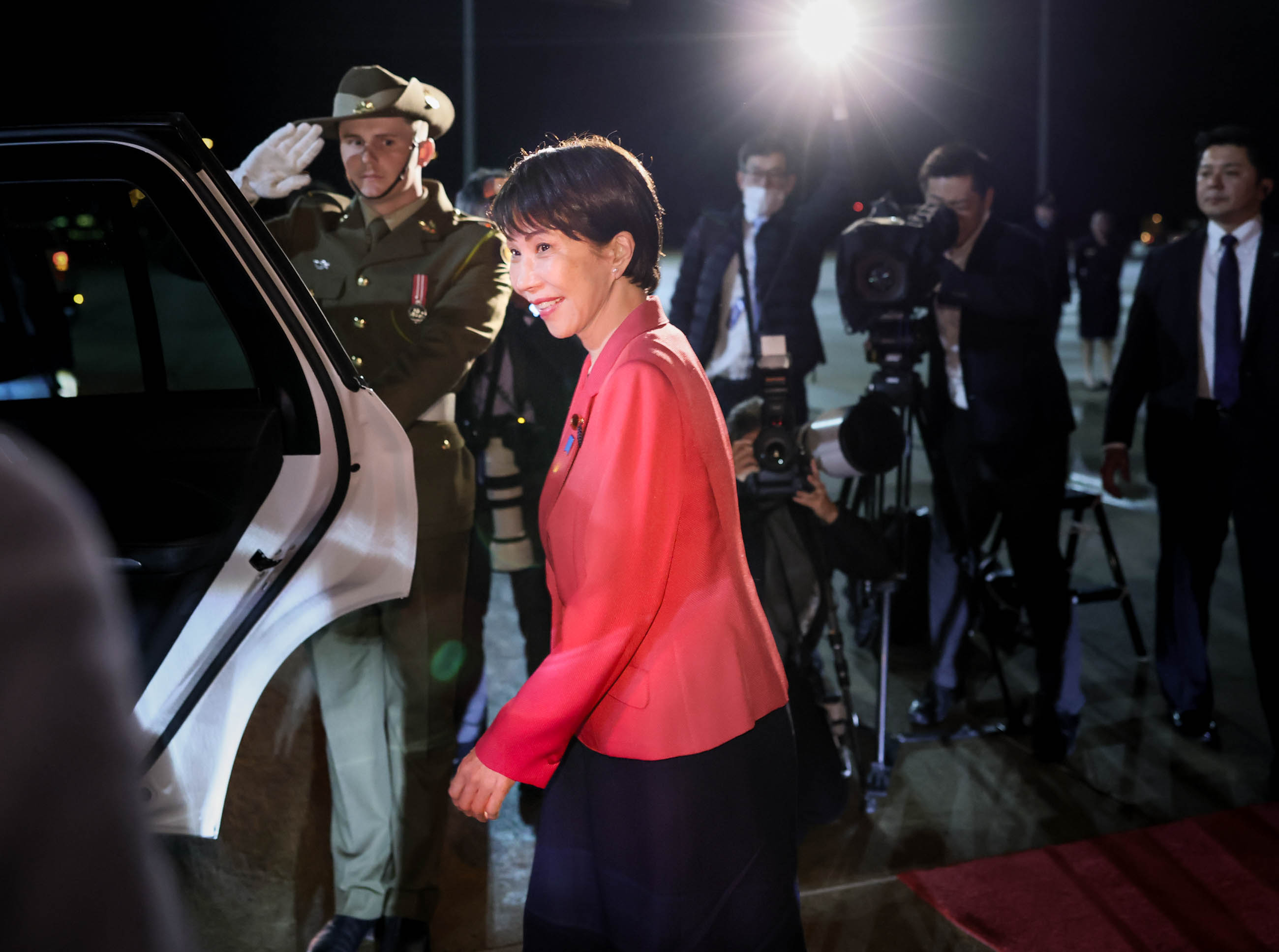 高市首相抵达澳大利亚8