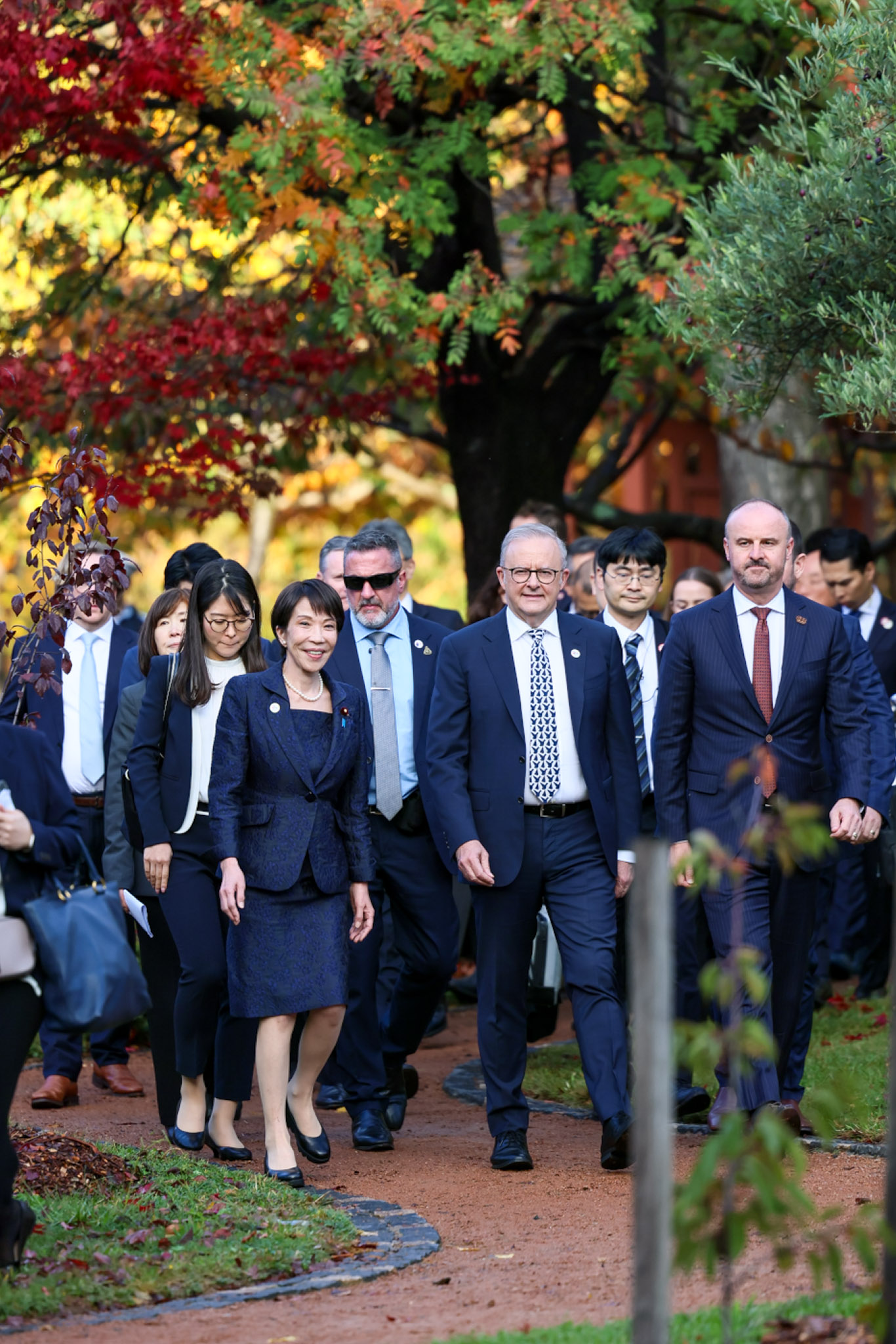 高市首相出席植树仪式2
