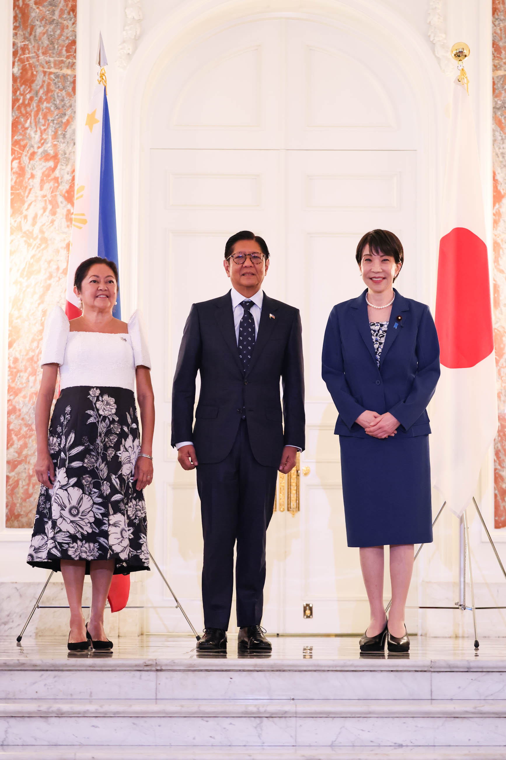 高市首相迎接马科斯总统夫妇3