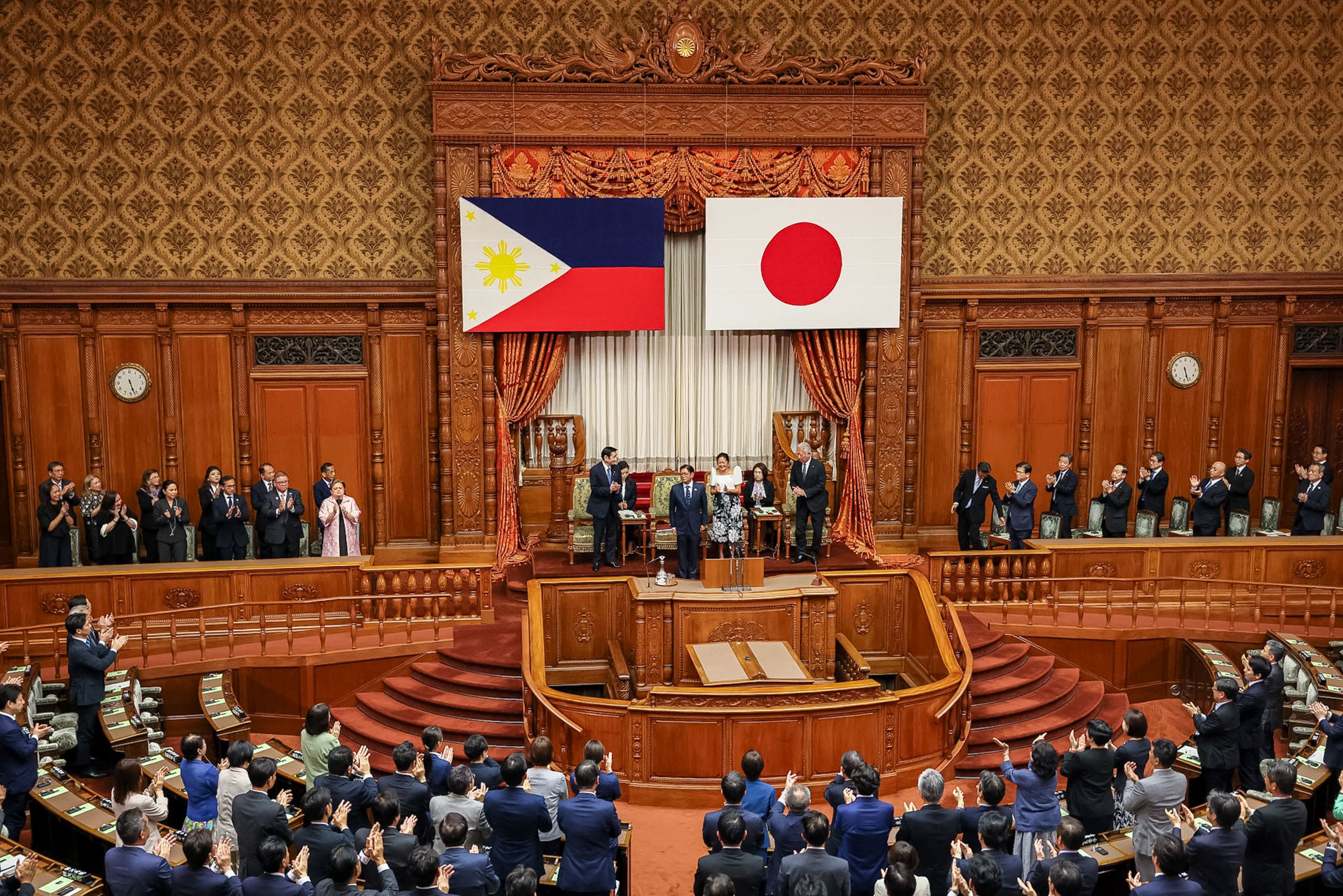 欢迎会（马科斯总统国会演讲）的现场4