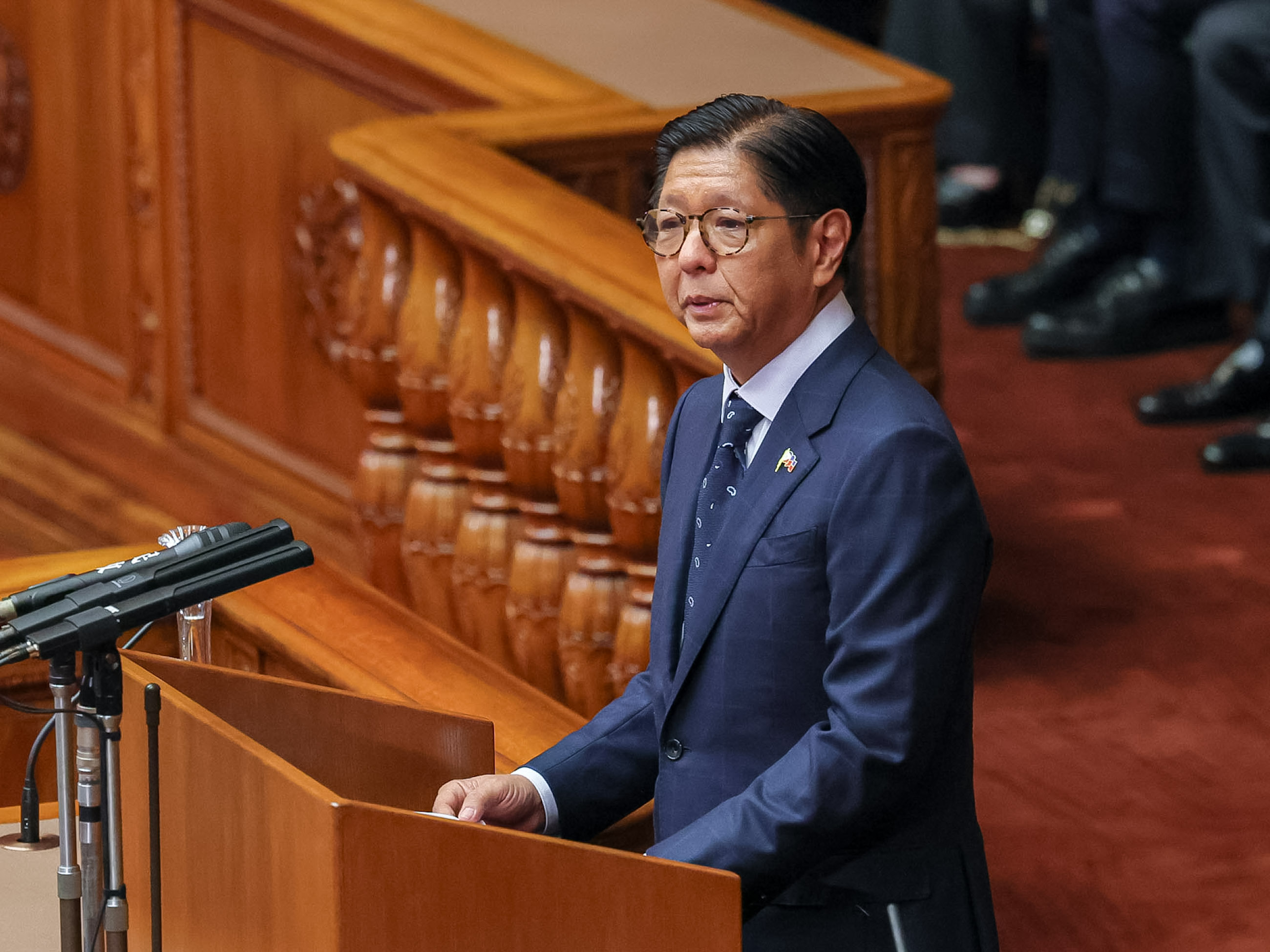 欢迎会（马科斯总统国会演讲）的现场6