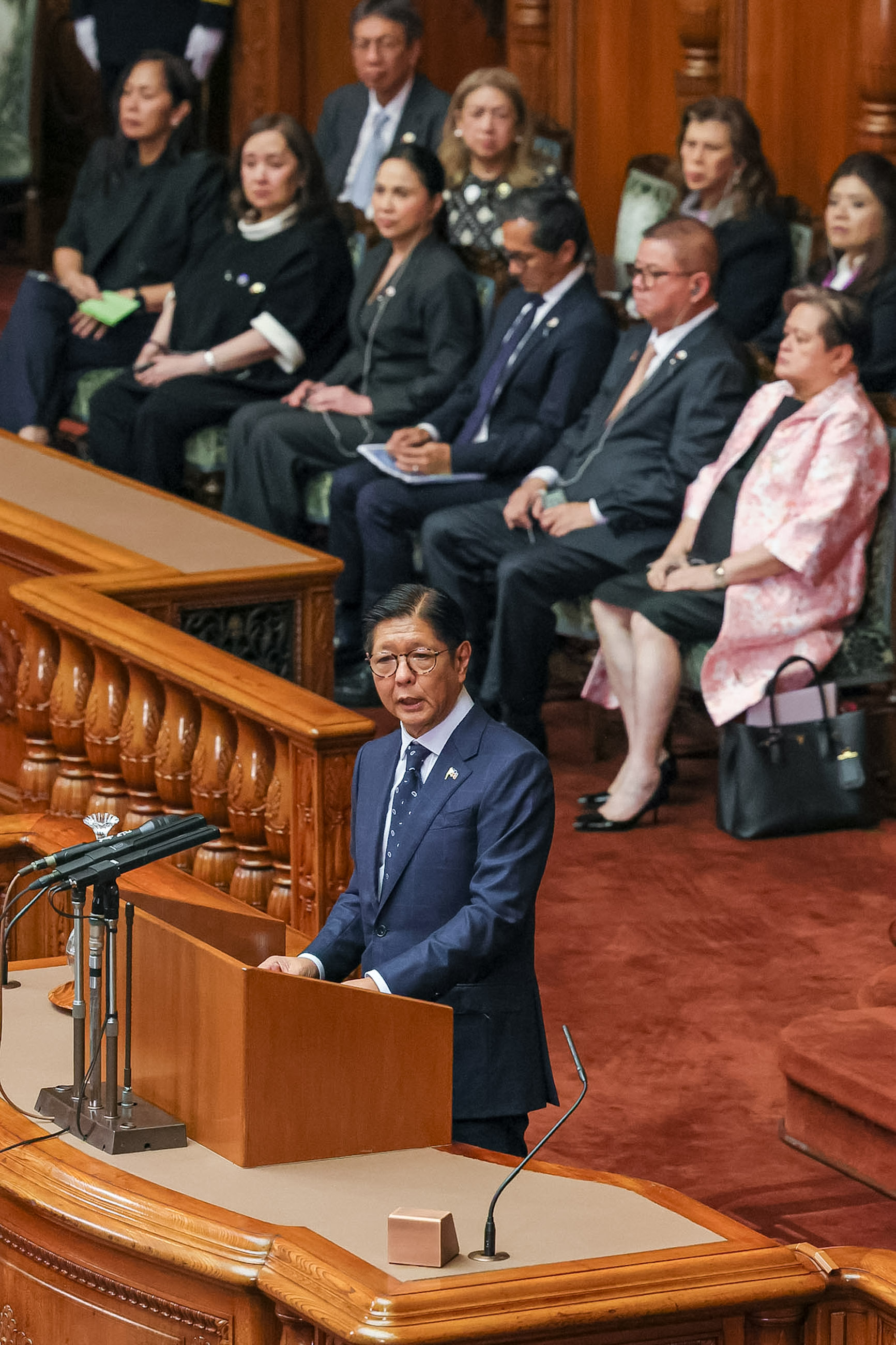 欢迎会（马科斯总统国会演讲）的现场8