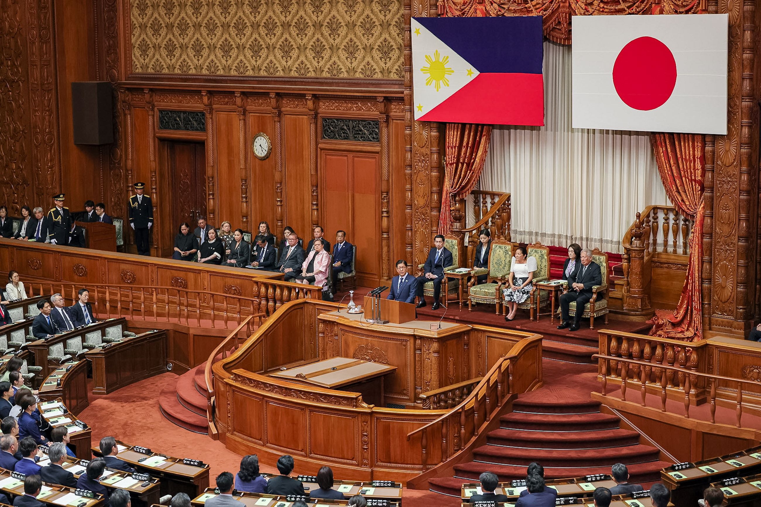 欢迎会（马科斯总统国会演讲）的现场9