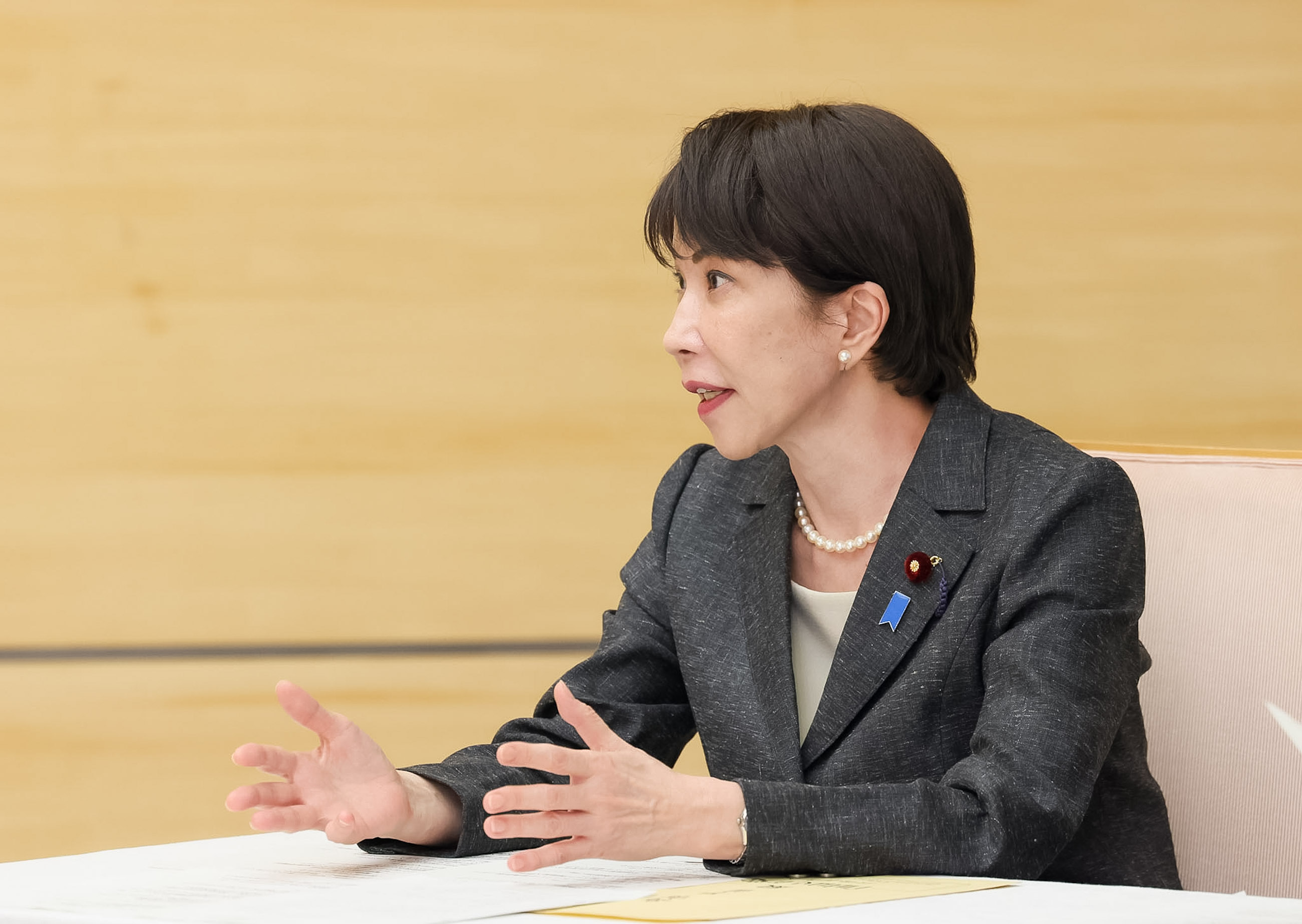 高市首相接受建议书3