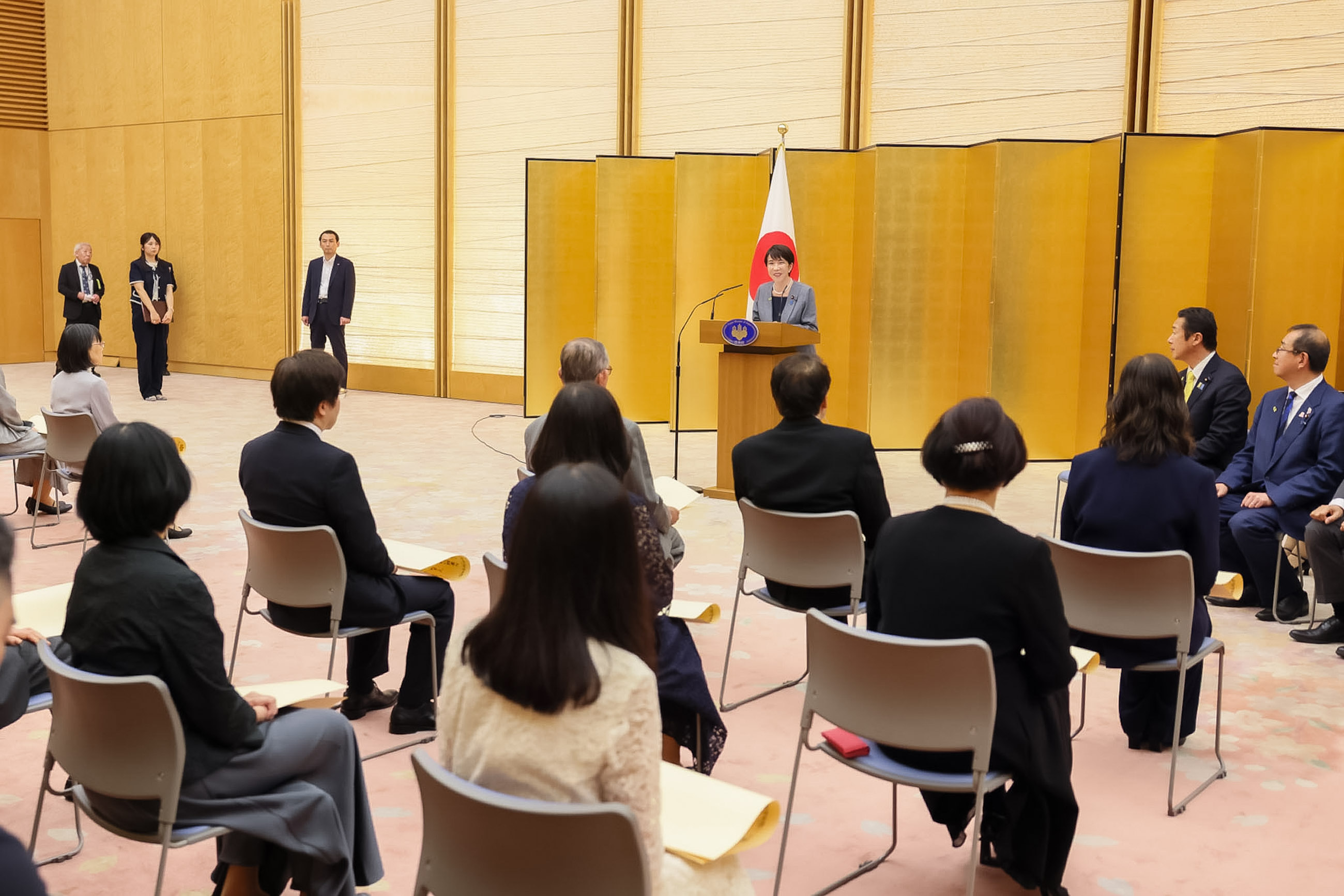 高市首相致贺词1