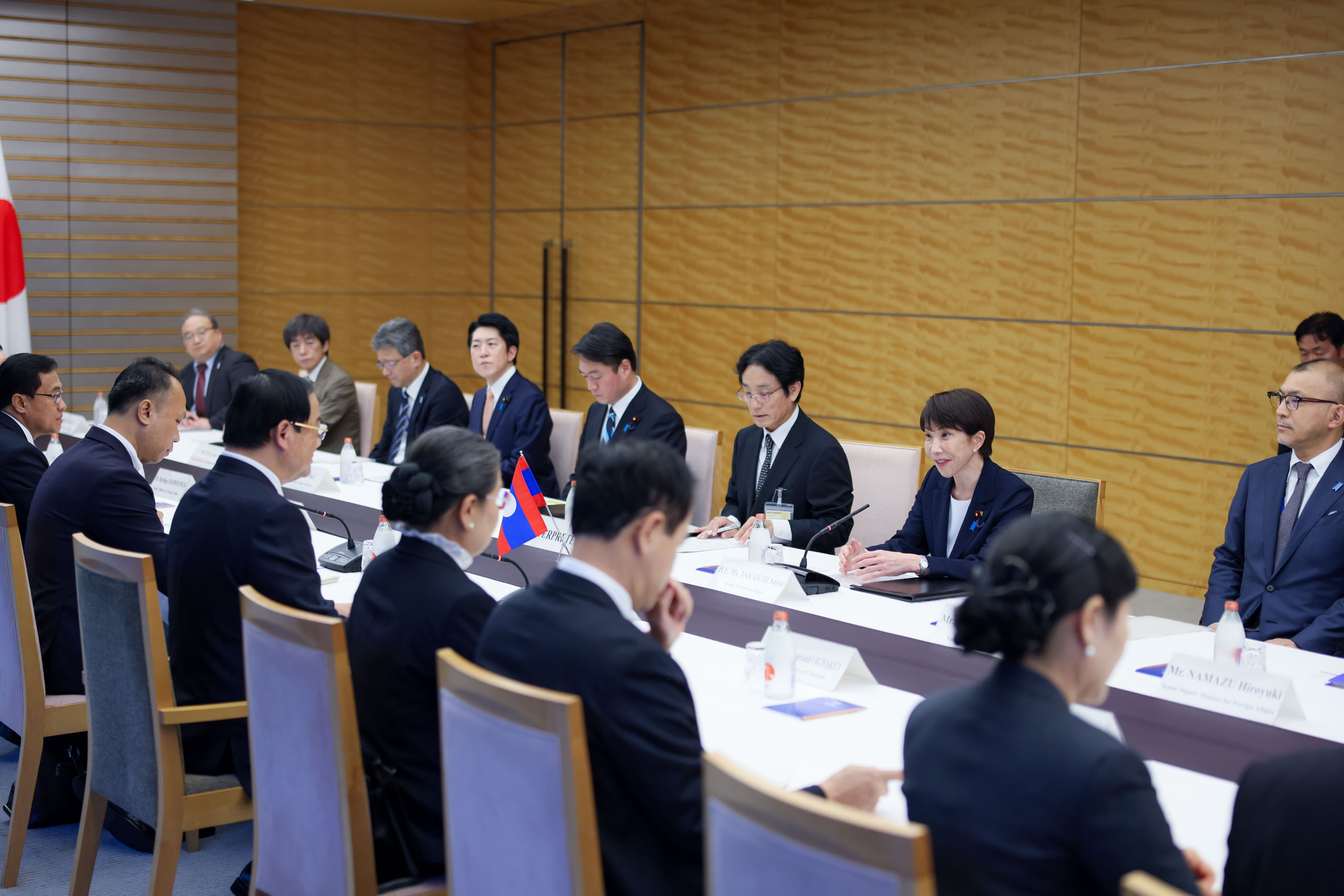 日本老挝首脑会谈8
