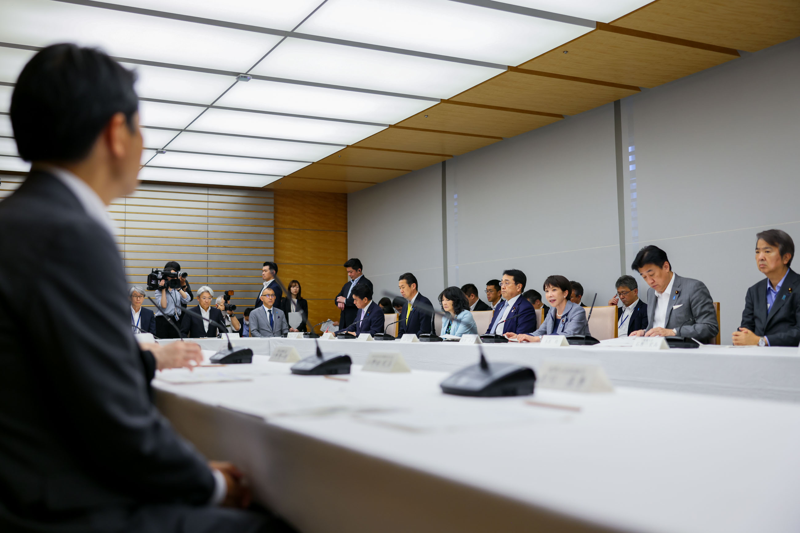 关于中东局势的相关阁僚会议的现场2
