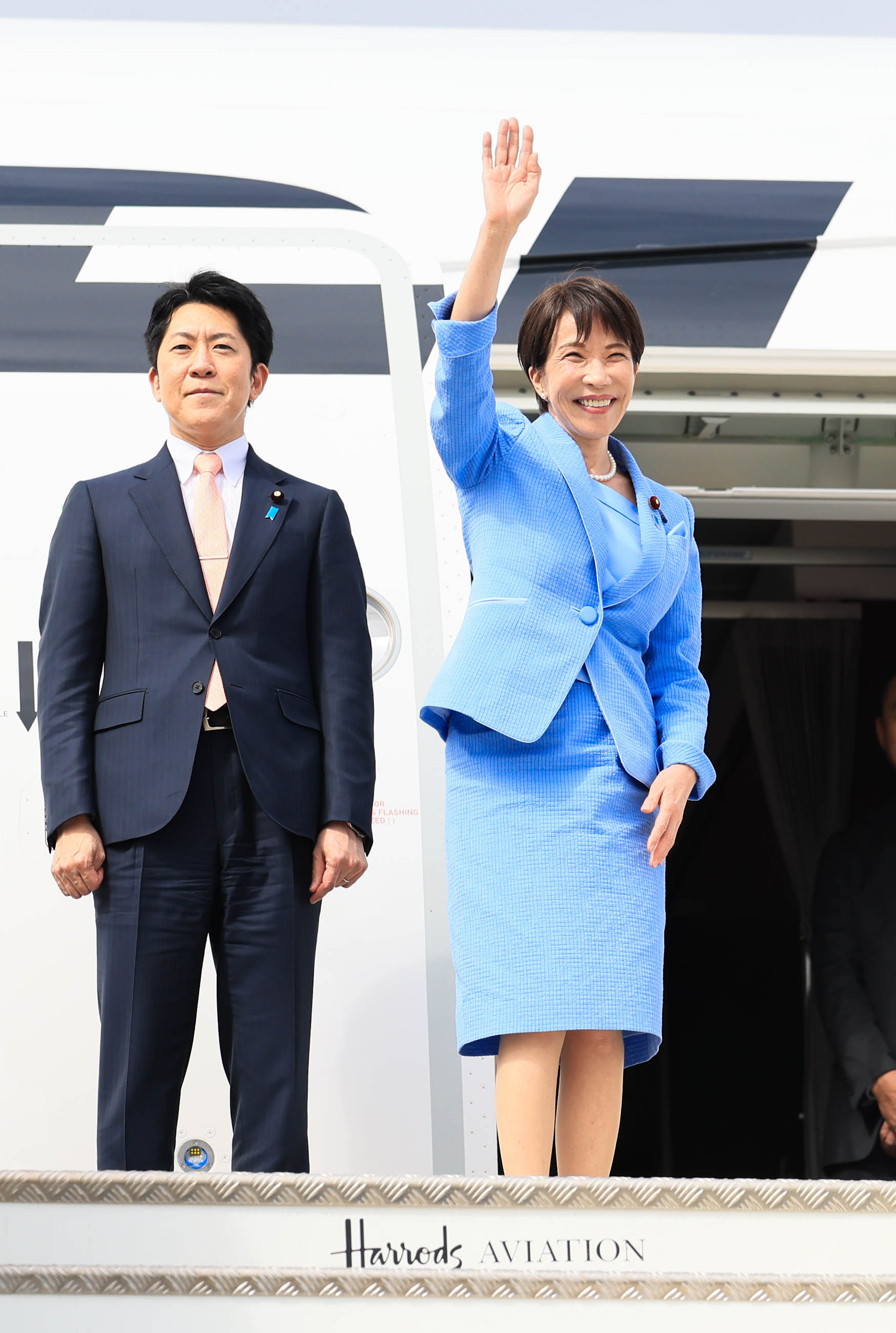 高市首相从英国出发2