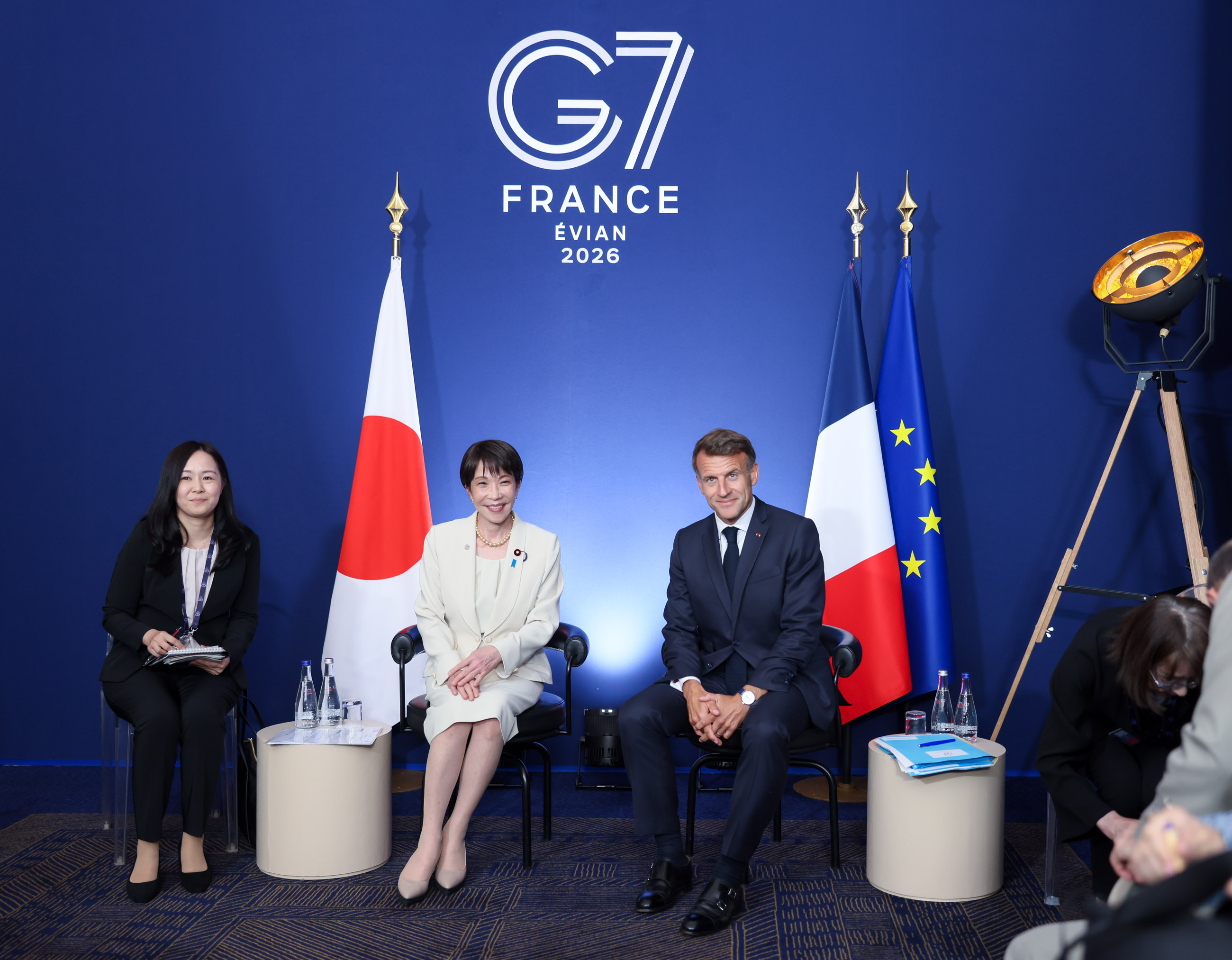 日本法国首脑会谈1