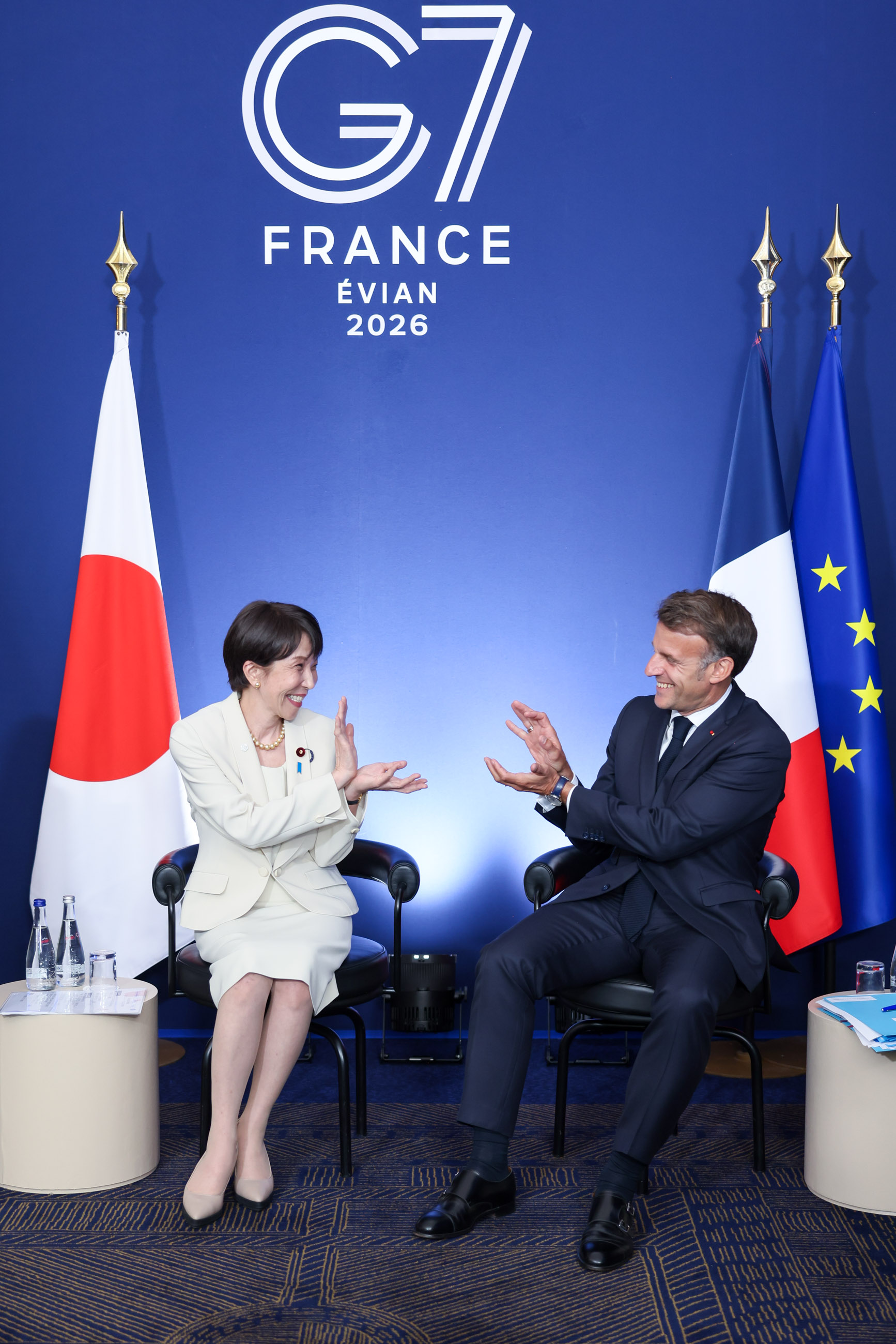 日本法国首脑会谈3
