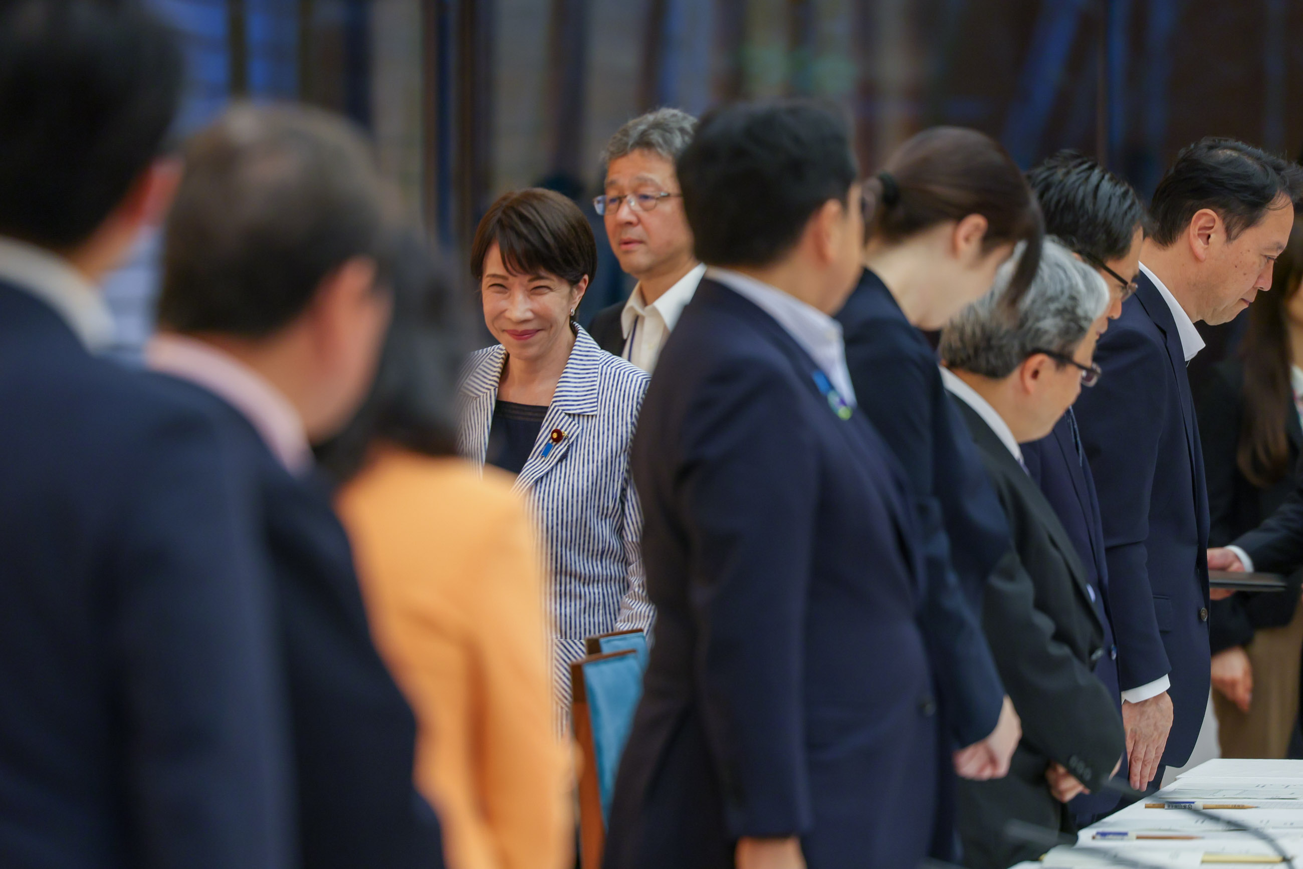 高市首相出席会议
