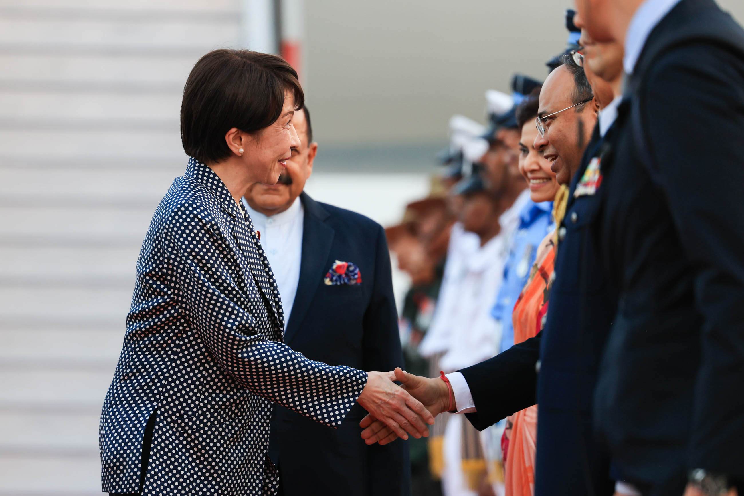高市首相抵达印度8