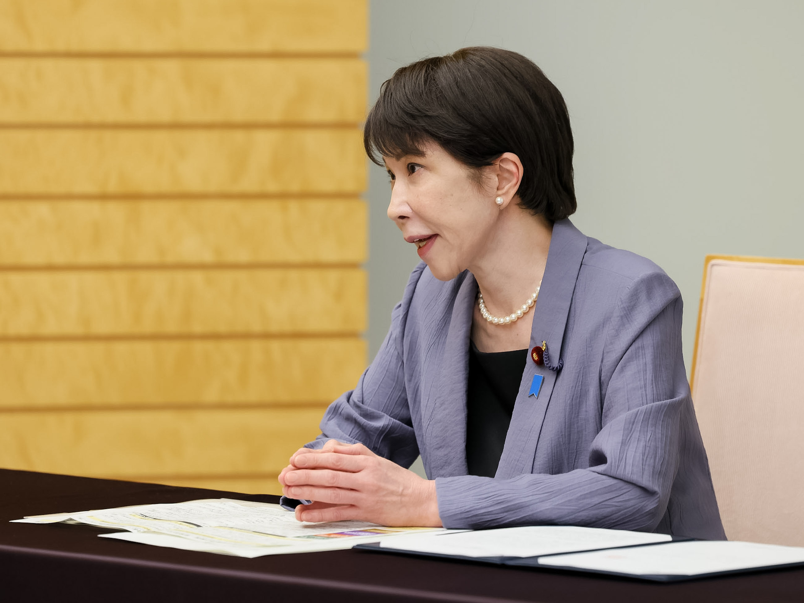 高市首相接收《经团联2026年夏季论坛总结报告》3