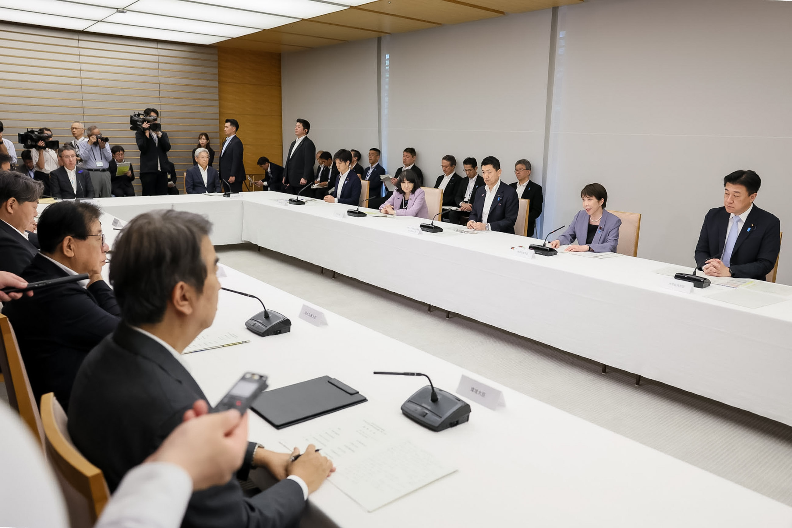 高市首相总结会议5