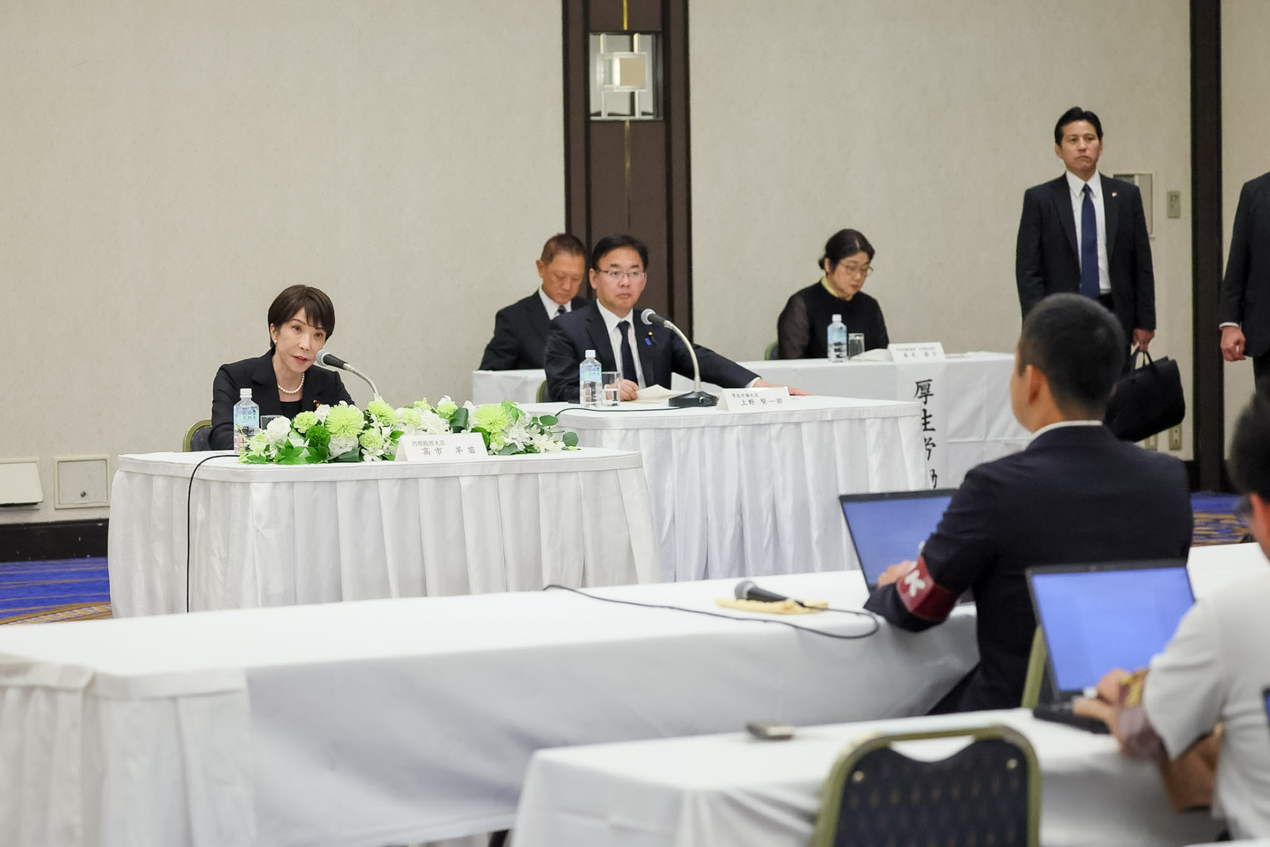 高市首相举行记者会4