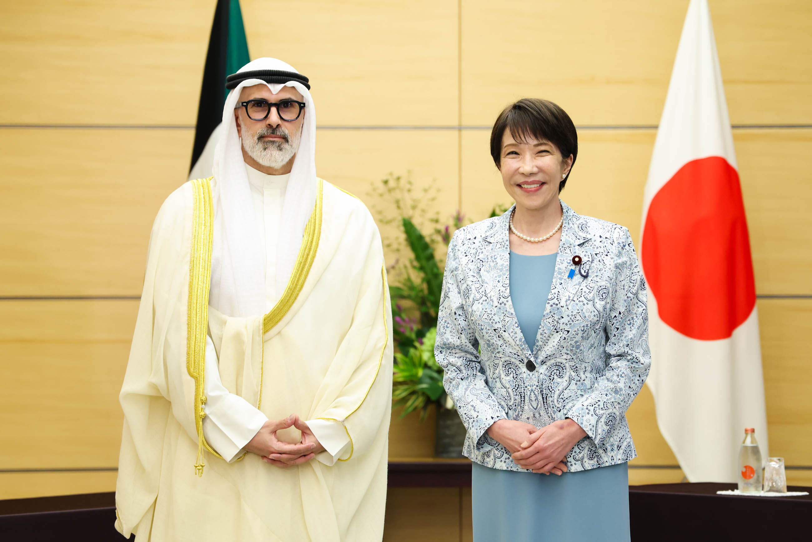 高市首相接受拜会3