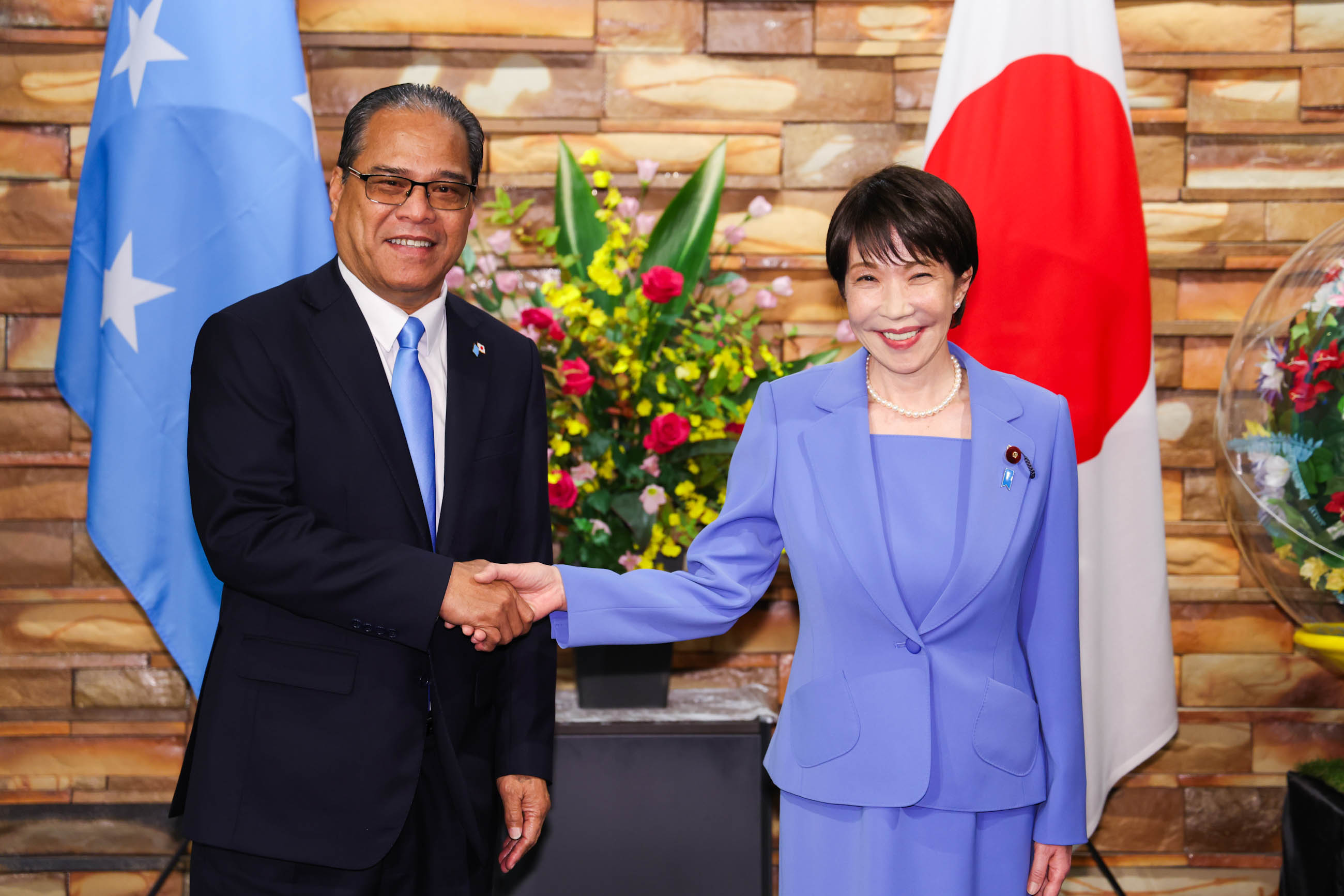日本密克罗尼西亚首脑会谈1