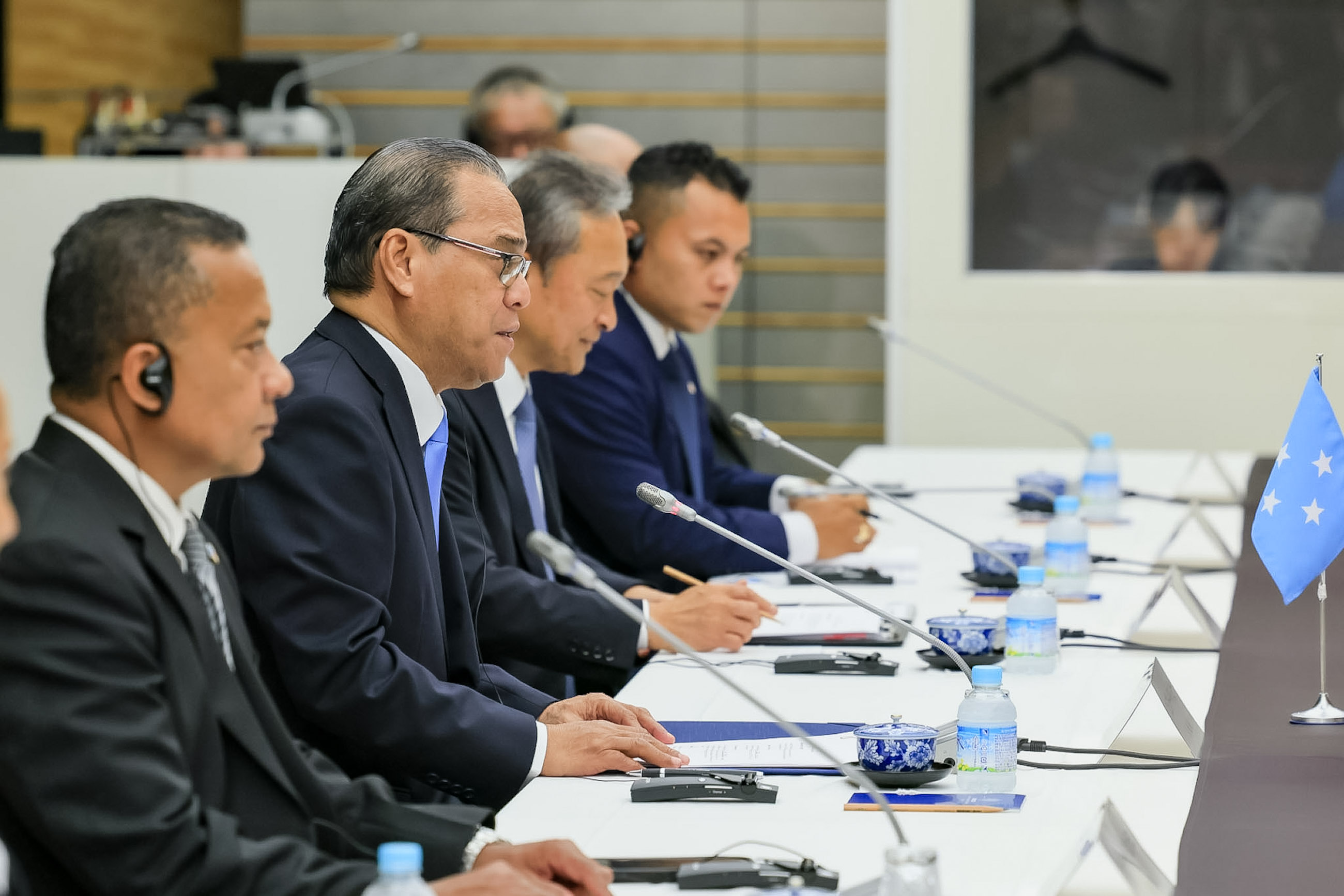 日本密克罗尼西亚首脑会谈6