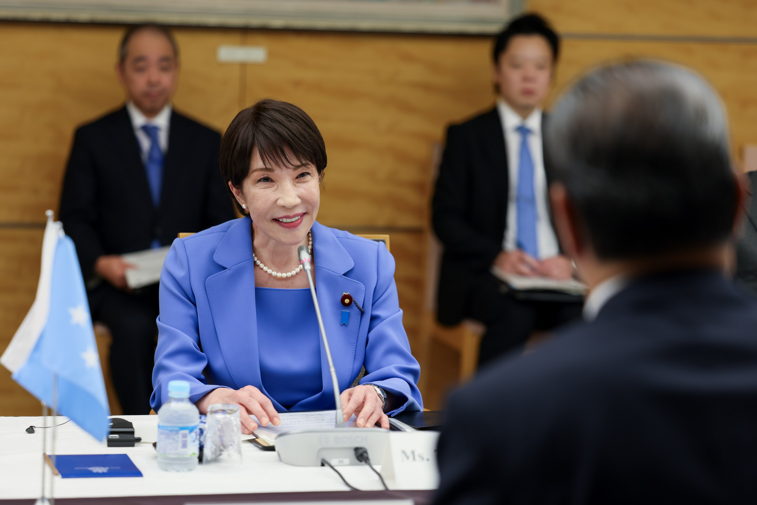 日本密克罗尼西亚首脑会谈7