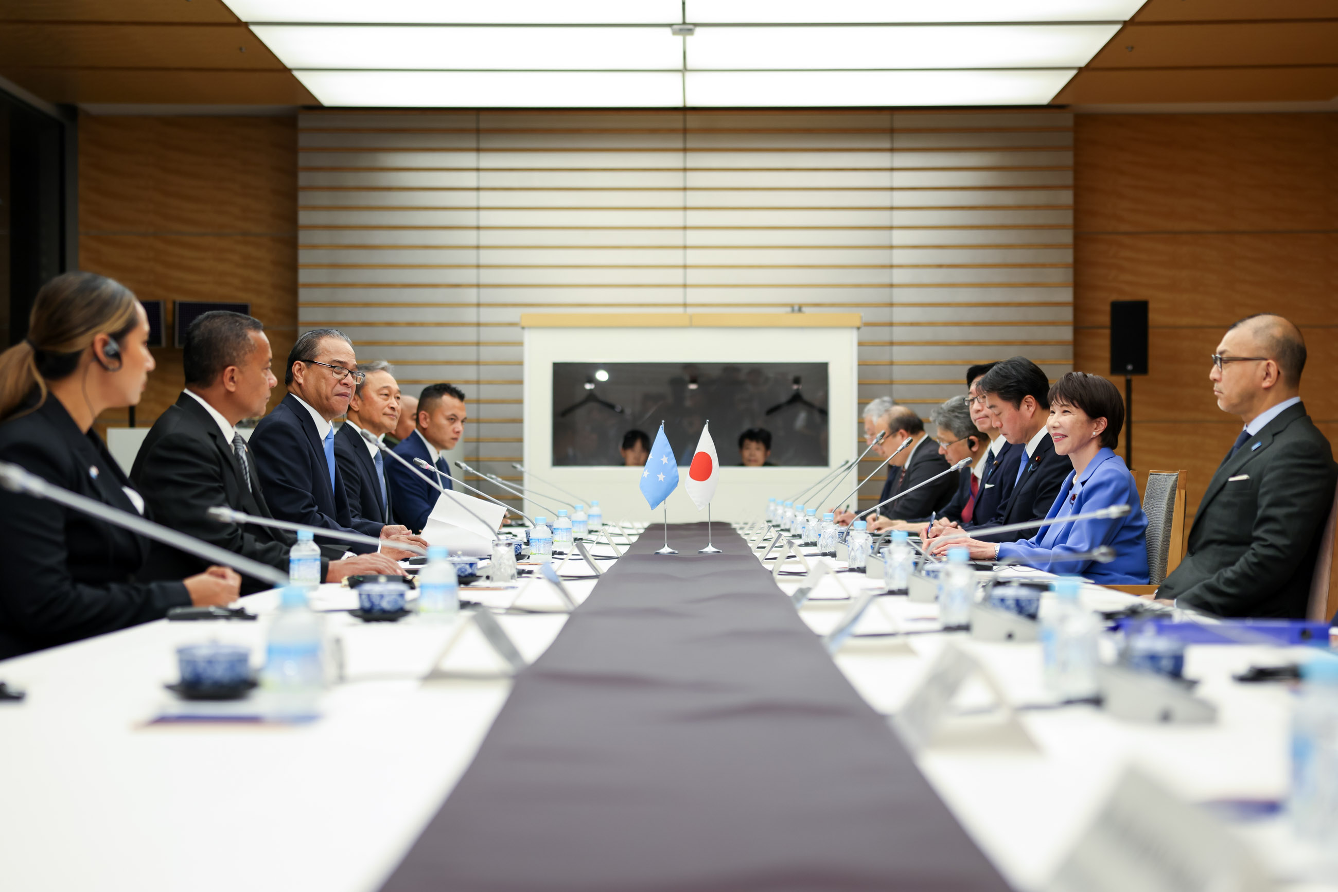 日本密克罗尼西亚首脑会谈9